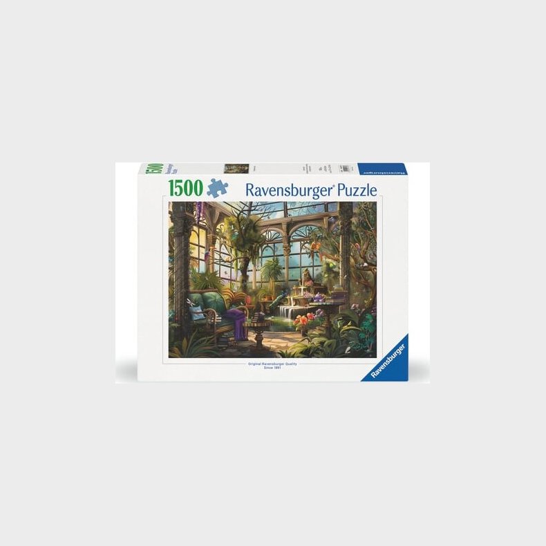 Ravensburger Puslespil - The Greenhouse - 1500 Brikker