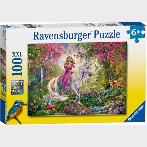 Enhjrning Puslespil - 100 Xxl Brikker - Ravensburger