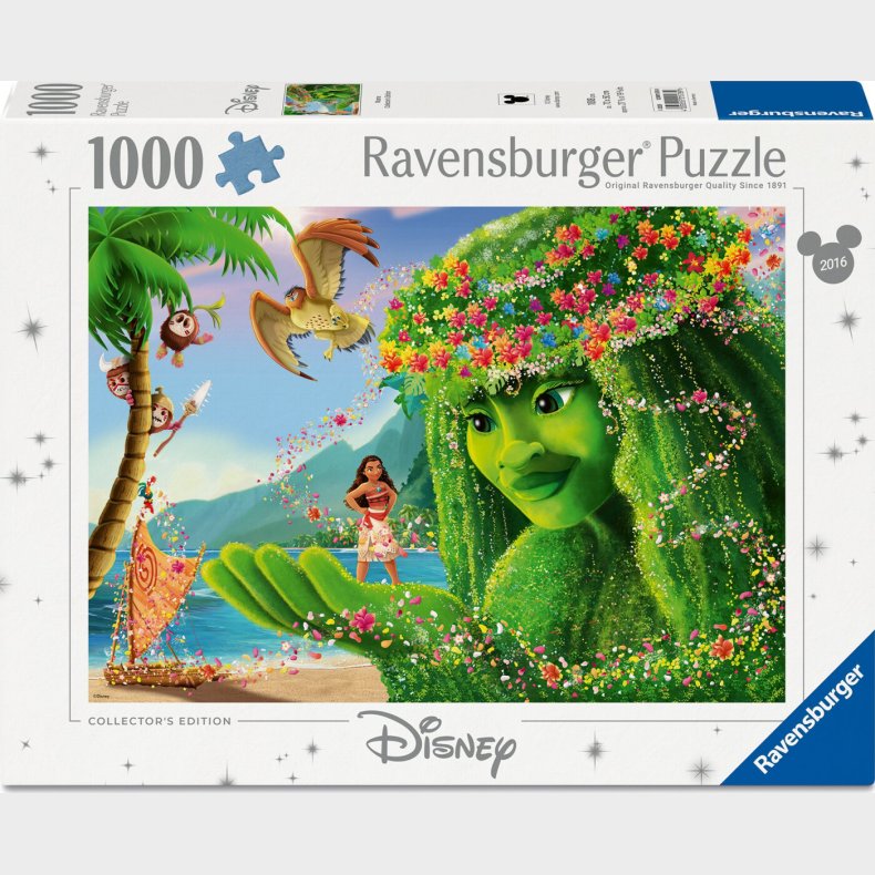 Ravensburger Puslespil - 1000 Brikker - Vaiana - Collector's Edition
