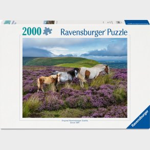 Ravensburger - Wild Horses - Heste Puslespil - 2000 Brikker