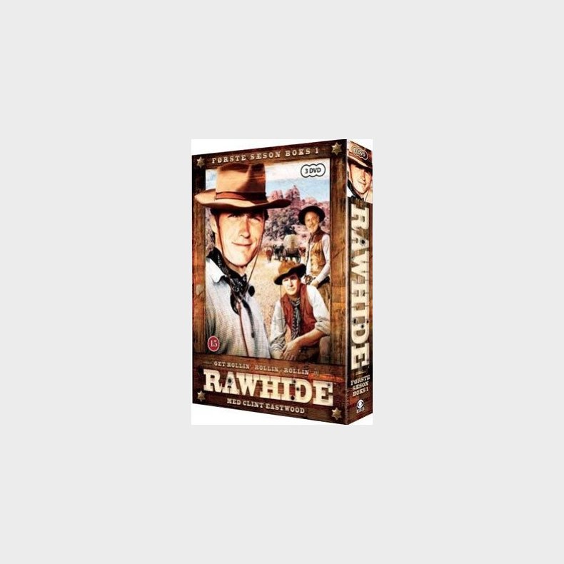 Rawhide - Sson 1 - Del 2 - DVD - Tv-serie