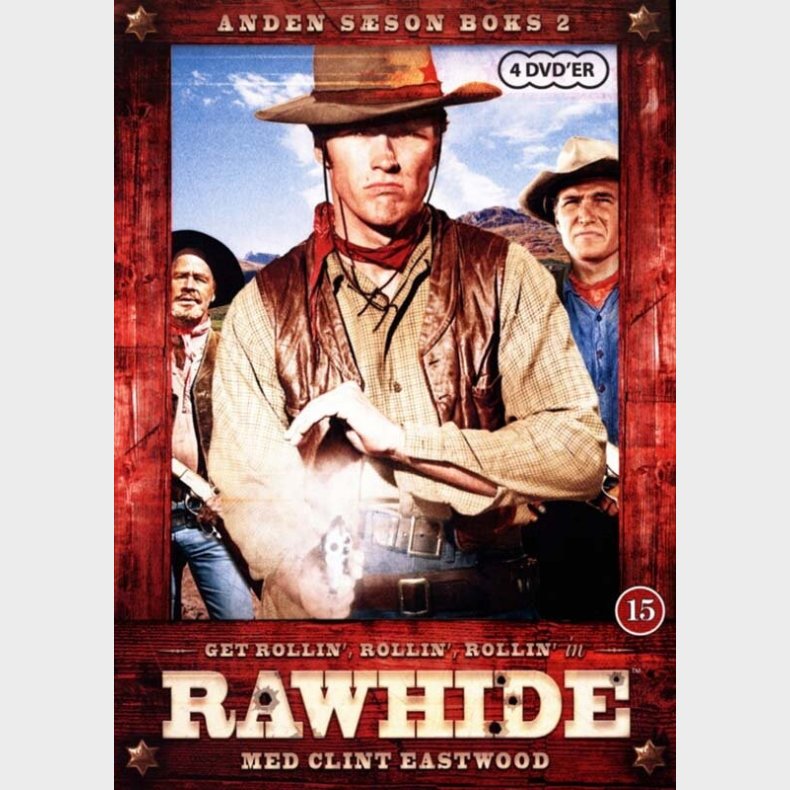 Rawhide - Sson 2 - Del 2 - DVD - Tv-serie