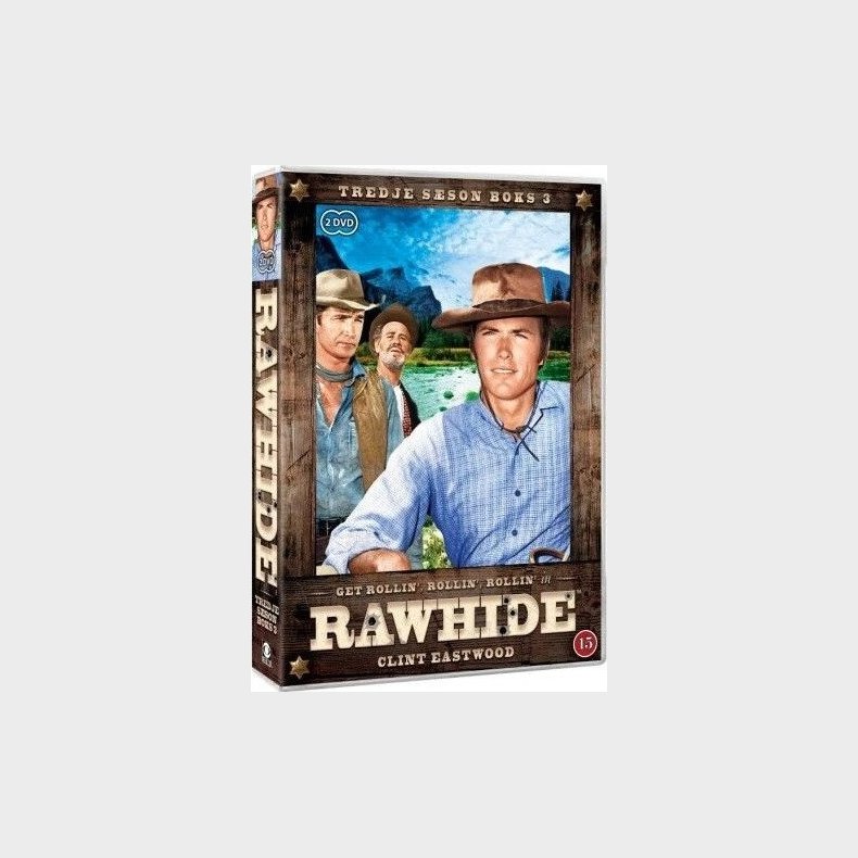 Rawhide - Sson 3 - Boks 3 - DVD - Tv-serie