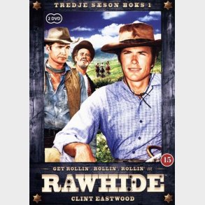 Rawhide - Sson 3 - Del 1 - DVD - Tv-serie