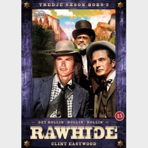Rawhide - Sson 3 - Del 2 - DVD - Tv-serie