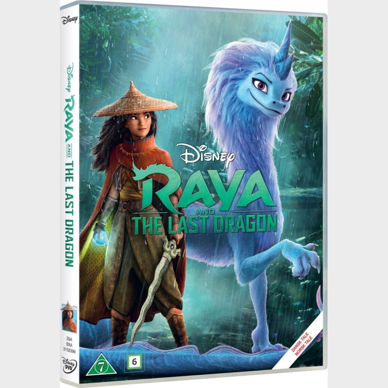 Raya Og Den Sidste Drage / Raya And The Last Dragon - Disney - DVD - Film
