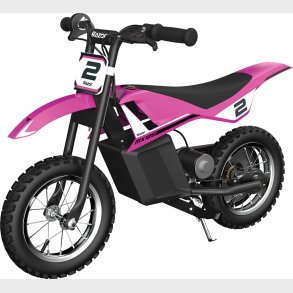 Razor - Mx125 Dirt Rocket Motorcrosser Til B�rn - Pink Sort