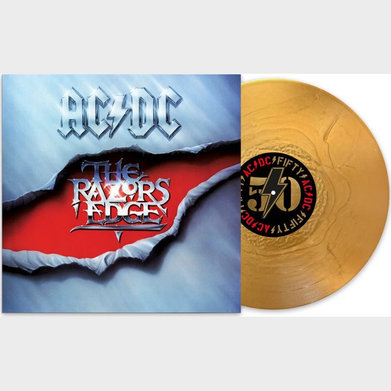Ac Dc - Razor's Edge - Gold Metallic Edition - Vinyl Lp