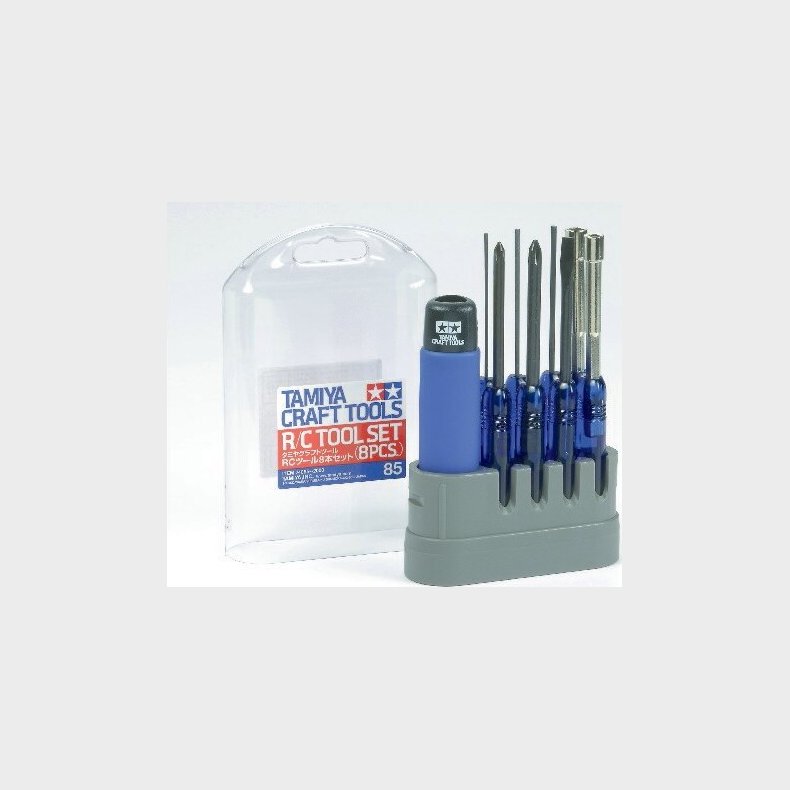 Tamiya - Rc Tool Set Craft Tools - V�rkt�jss�t - 8 Stk - 74085