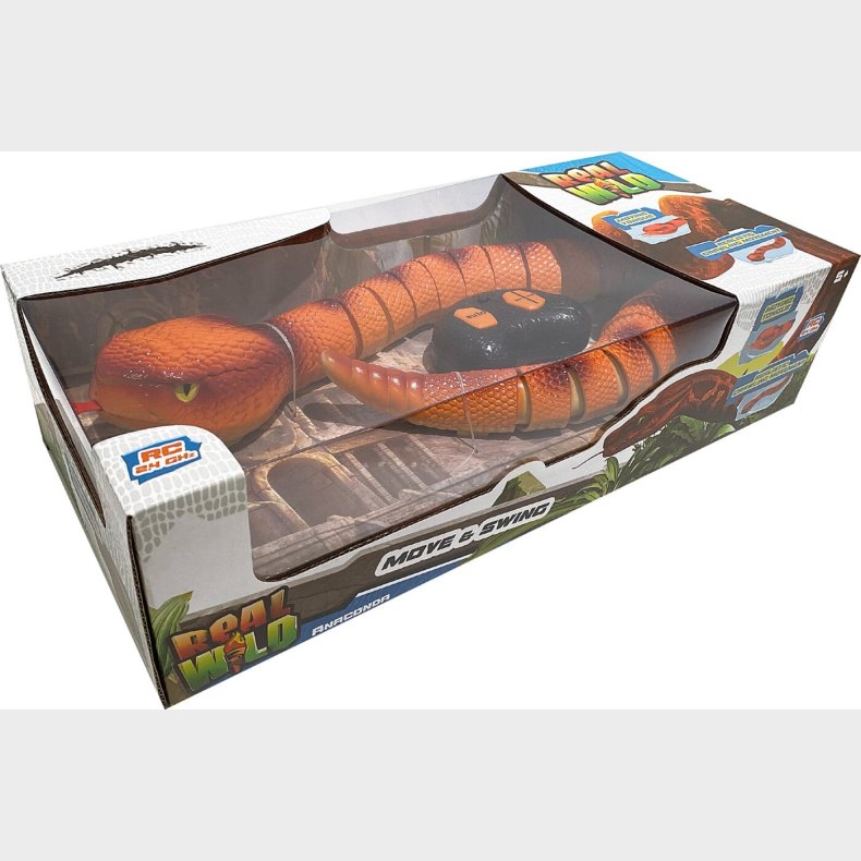 Fjernstyret Slange - Move & Swing - Real Wild