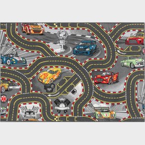 Rebel - Legetppe - Racer Bane - 95 X 133 Cm