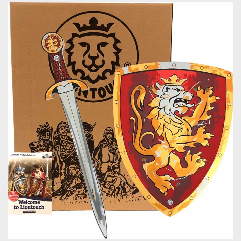 Red Noble Knight Set (sword & Shield)