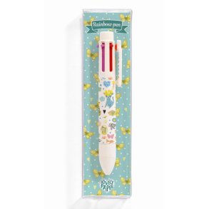 Djeco | Regnbue kuglepen med 6 farver, Elodie