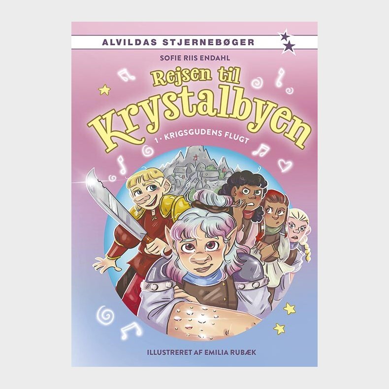 Rejsen Til Krystalbyen 1: Krigsgudens Flugt - Sofie Riis Endahl - Bog