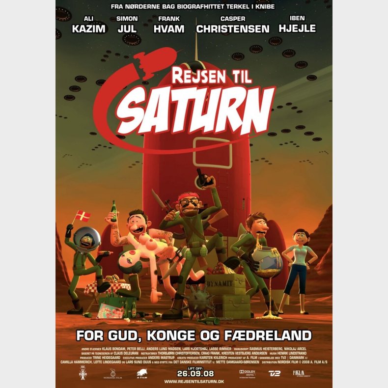 Rejsen Til Saturn - DVD - Film