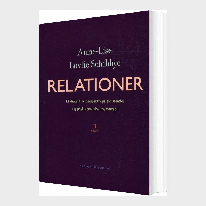 Relationer - Anne-lise Lvlie Schibbye - Bog