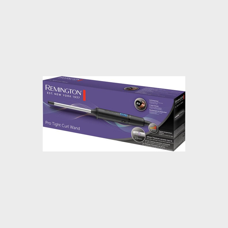 Remington Ci6x10 - Pro Tight Curl Curl Wand - 10 Mm - Kr�llejern