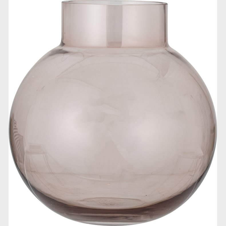 Bloomingville - Renato Vase - Rosa - Glas - H 25 Cm