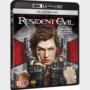 Resident Evil 1-6 - The Complete Collection - 4K Blu-Ray