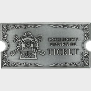 Resident Evil 4 Metal Exclusive Upgrade Ticket