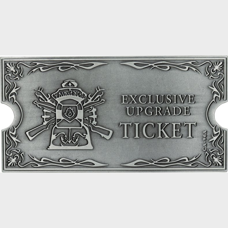 Resident Evil 4 Metal Exclusive Upgrade Ticket