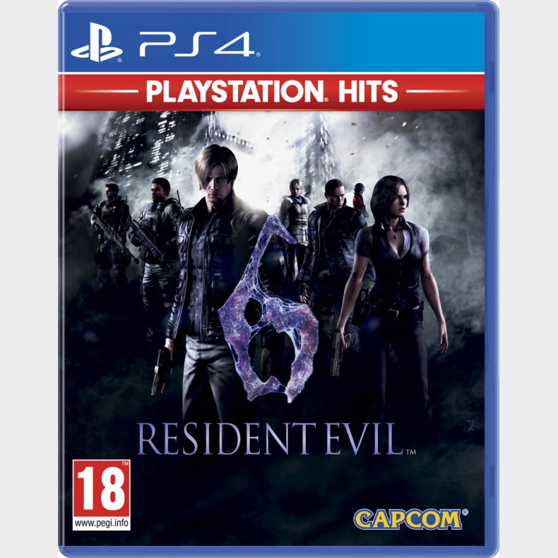 Resident Evil 6 Hd - Playstation Hits - PS4