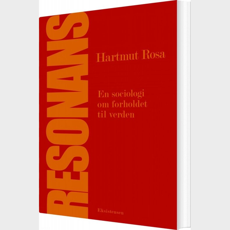 Resonans - Hartmut Rosa - Bog