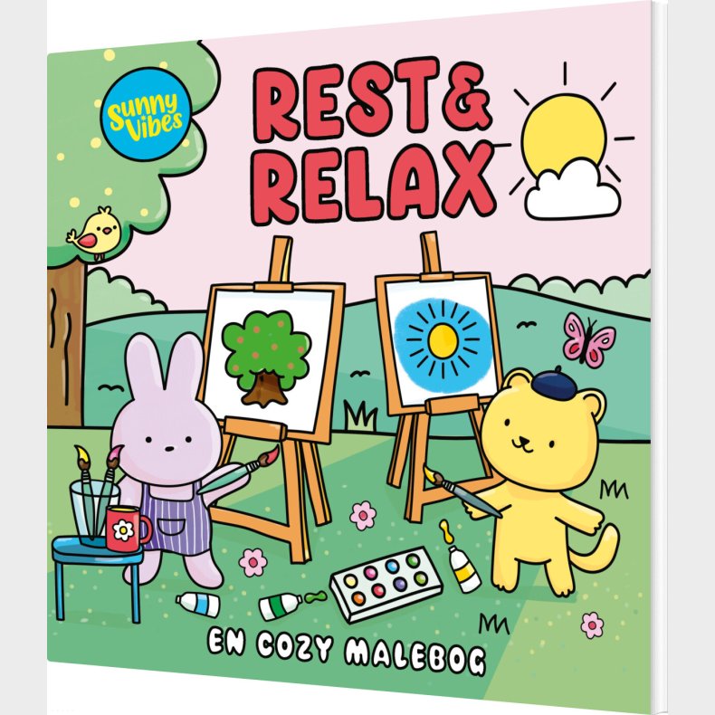 Rest & Relax: En Cozy Malebog - Sam Jayne - Bog