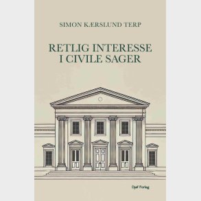 Retlig Interesse I Civile Sager - Simon K�rslund Terp - Bog