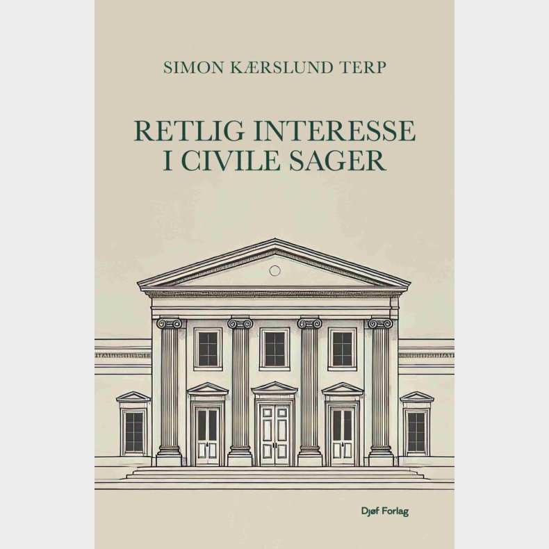 Retlig Interesse I Civile Sager - Simon K�rslund Terp - Bog