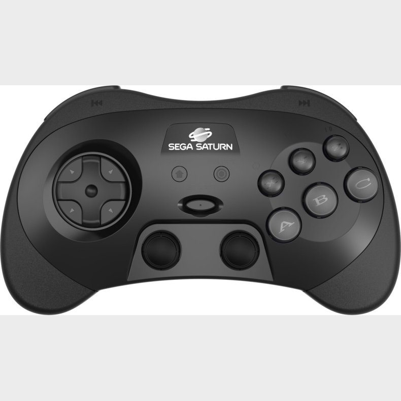 Retro-bit - Sega Saturn Pro Controller - Black