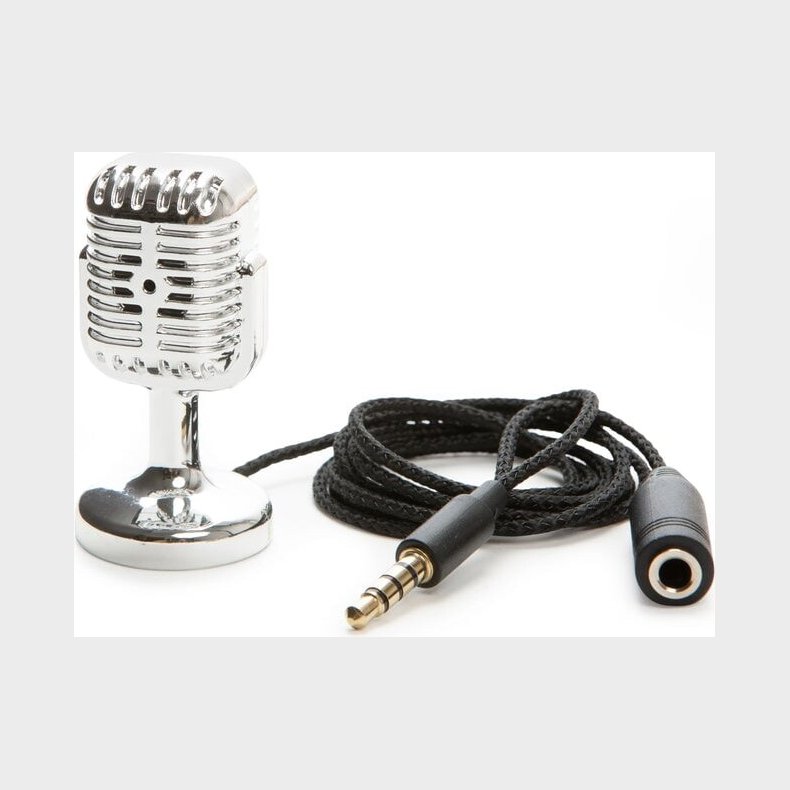 Kikkerland - Retro Mini Mikrofon