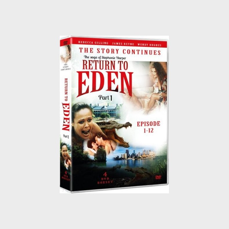 Slangen I Paradis - Fortsttelsen Del 1  / Return To Eden - 1986 - DVD - Tv-serie