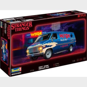 Revell 07732 - Stranger Things Squawk Van - 1:25 - Build & Paint