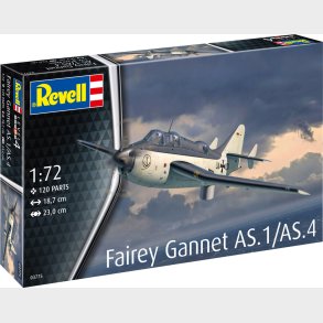 Revell - Fairey Gannet As.1/as.4 Model Bygges�t - 1:72 - 03775