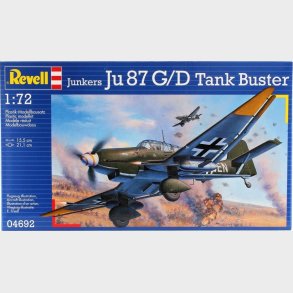 Revell - Junkers Ju87 G/d Tank Buster Byggest - 1:72 - 74692