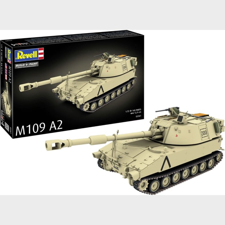 Revell - M109 A2 Tank Model Byggest - 1:72 - Level 4 - 03361