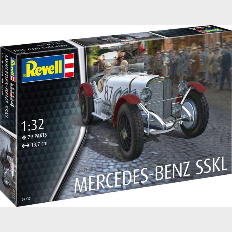 Revell - Mercedes-benz Sskl Model Bil Bygges�t - 1:32 - 07737