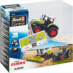 Revell - Mini Fjernstyret Traktor Til Brn - Claas Axion 960