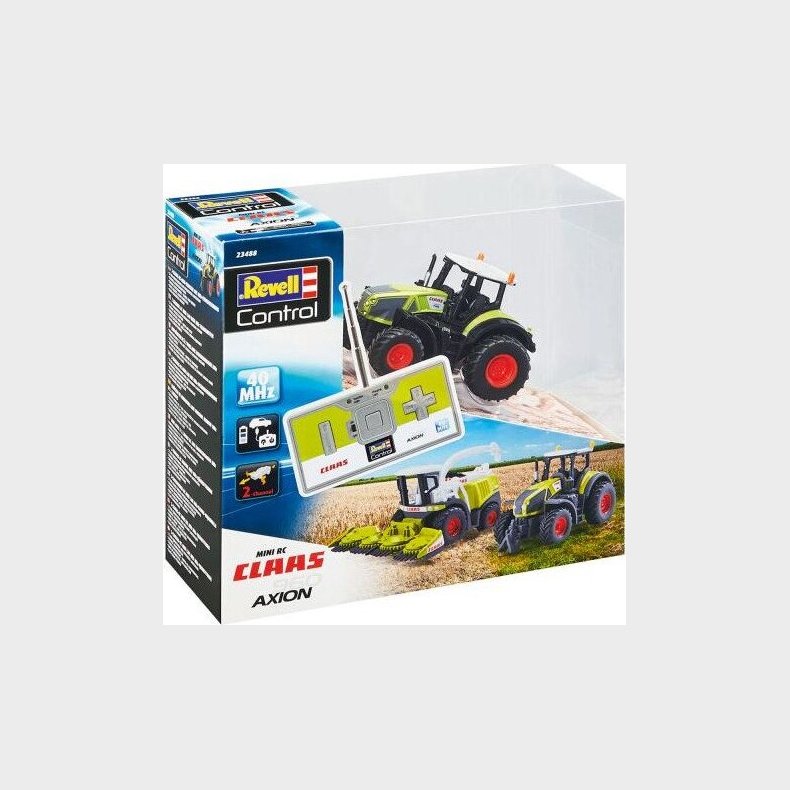 Revell - Mini Fjernstyret Traktor Til Brn - Claas Axion 960