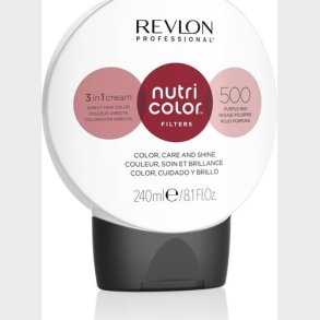 Revlon - Nutri Color Filters Fashion Farvebombe 240 Ml - 500 Purple Red