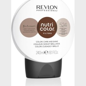 Revlon Nutri Color Filters - Farvebombe - 524 Coopery Pearl Brown 240 Ml
