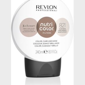Revlon - Nutri Color Filters Toning Farvebombe 240 Ml - 821 Silver Beige