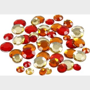 Rhinsten - Runde - Rd Harmoni - Str. 6+9+12 Mm - 360 Stk.