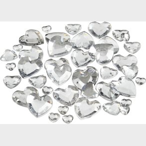 Rhinsten - Slv - Str. 6+10+14 Mm - 252 Stk.