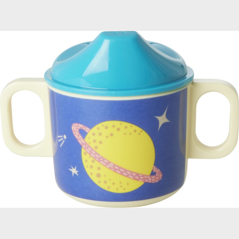 Rice - 2 Handle Baby Cup - Galaxy Print