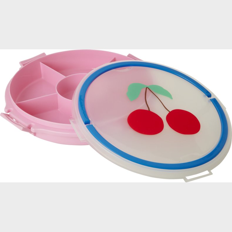 Rice - Serving Tray With Handle - Pink