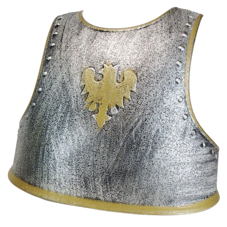 Ridder Brnebrynjen med rn og stropper, 32 x 31 cm