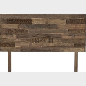 Creative Collection - Rilo Sengegavl - Brun - Tr - 180 Cm