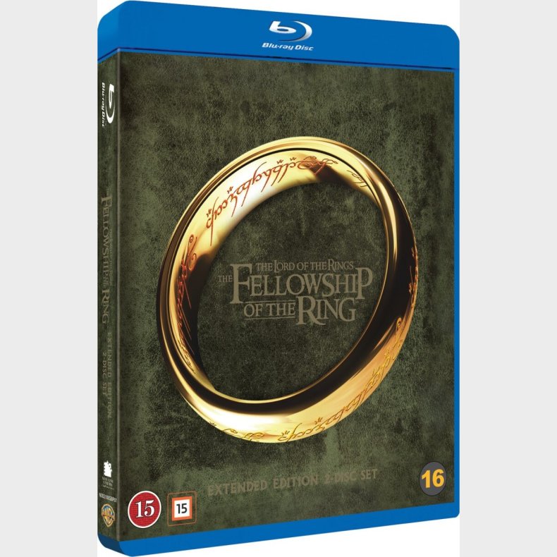 Ringenes Herre 1 - Eventyret Om Ringen - Extended Edition - Blu-Ray